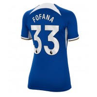 Chelsea Wesley Fofana #33 Domáci Ženy futbalový dres 2023-24 Krátky Rukáv